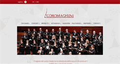Desktop Screenshot of coromaghini.it